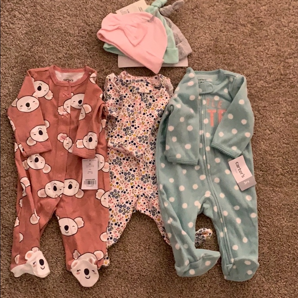 3 pj & hat set Bundle.